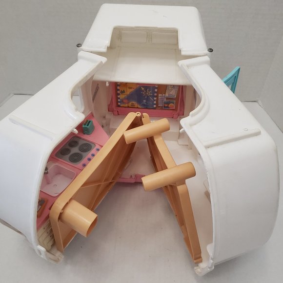 Vintage Fisher Price RV Loving Family Vacation Camper 1998 90s Y2K 2000 - Picture 9 of 16